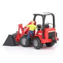 Bruder Schaffer compact loader with figure