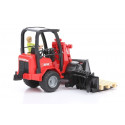 Bruder Schaffer compact loader with figure