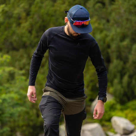 Bielizna termoaktywna męska Alpinus Active Idre Set czarna SI8945-SI8949 M