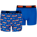 Bokserki dla dzieci Puma Printed Boxer 2P niebieskie 938303 02 152cm