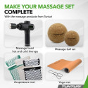 Vibreeriv massaažirull TUNTURI Vibrating Duo Massage Roller