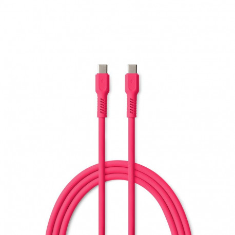 COLORUM cable USB-C - USB-C 1,8m 3A CK60-CC-02 xMagenta