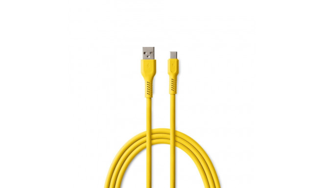 COLORUM cable USB-A - USB-C 1,8m 3A CK60-AC-05 xYellow