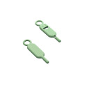 Key / needle for SIM card tray needle keychain green