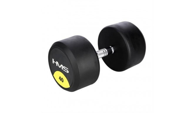 Rubberised dumbbell 40kg HMS HG PRO 40