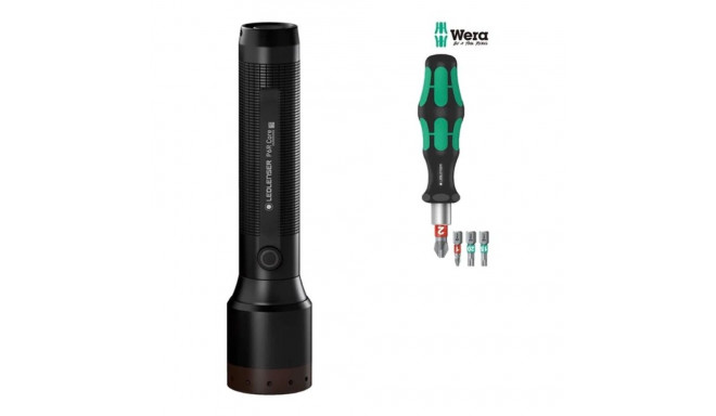 Ledlenser P6R core taskulamp + WERA komplekt