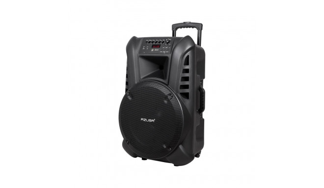 Aktiivkõlar (koos 2 juhtmevaba mikrofoniga, SD, Bluetooth, USB) 15" 120W