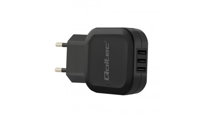 Qoltec 50191 Laadija 17W | 5V | 3.4A | 3xUSB