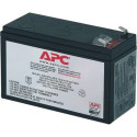 APC Replacement Battery Cartridge, Valve regulated lead–acid battery, 7Ah, 12VDC, 2-year warranty