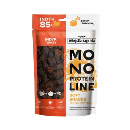 WIEJSKA ZAGRODA Monoprotein Line pehmed maiused kalkun koeramaius 115g