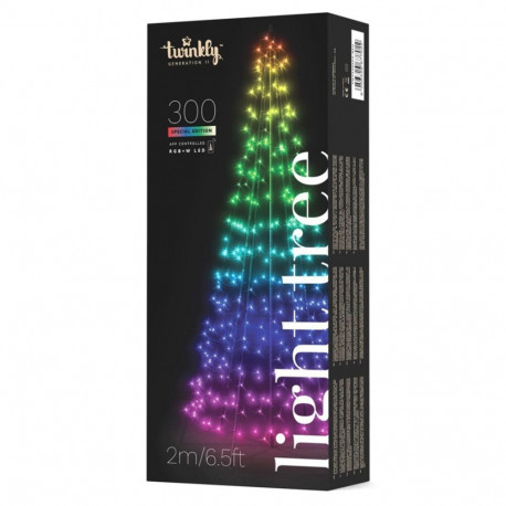 TWINKLY Light Tree 300 Special Edition (TWP300SPP-BEU) dekoratiivne LED jõulupuu 300 LED RGB+W 2 m