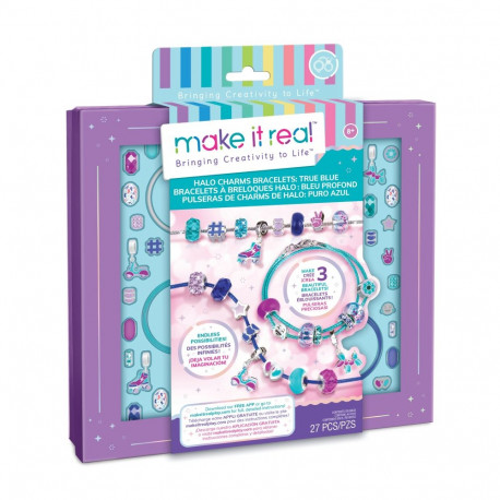 MAKE IT REAL Käsitöökomplekt - Käevõrud Sinine Maailm