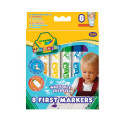 CRAYOLA MINIKIDS 8 krāsu flomasteri