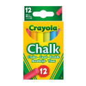 CRAYOLA 12 Kaļķa krītiņi krāsaini