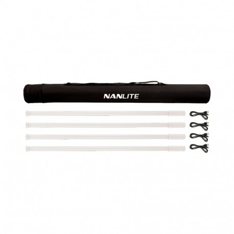 Kit Nanlite Pavotube T8-7X-4 Light kit  & Pavobulb 10C 4 Bulb kit
