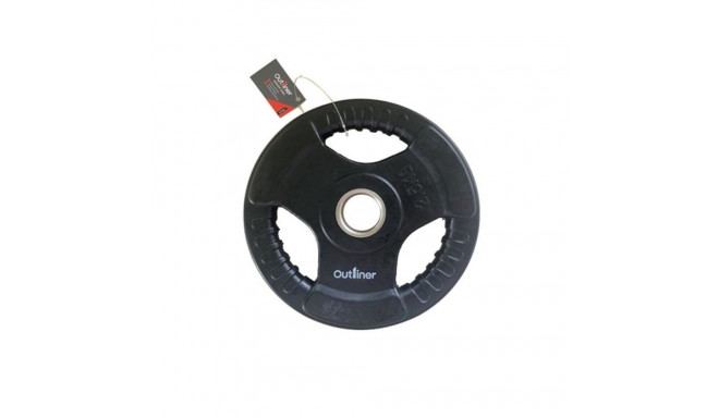 RUBBER PLATE WITH HANDLE CUT 2.5KG