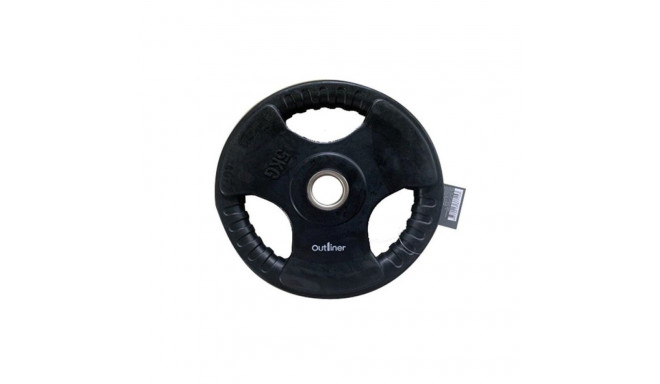 RUBBER PLATE WITH HANDLE CUT 5KG