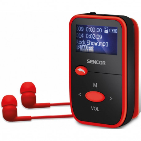 Sencor SFP 4408 8GB Black/Red