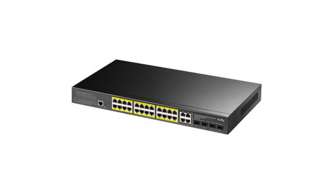 Cudy GS2028PS4 Managed L2 Gigabit Ethernet (10/100/1000) Power over Ethernet (PoE) 1U Black