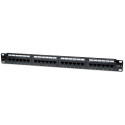 Techly Patch Panel UTP 24 Ports RJ45 Cat.6 I-PP 24-RU-C6T