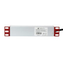 Techly Universal Power Strip Rack 10&quot; 4 Outlets Schuko Plug