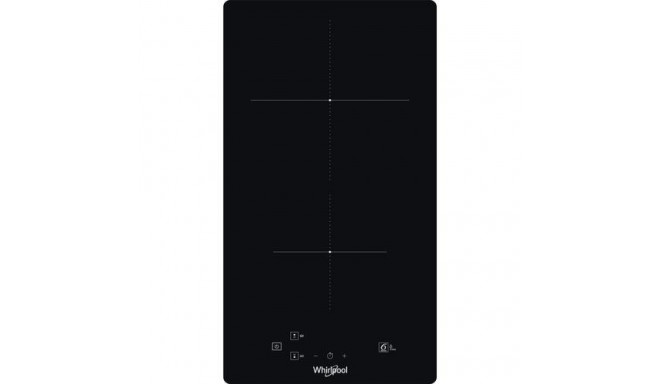 Whirlpool WS Q0530 NE Black Built-in 28 cm Zone induction hob 2 zone(s)