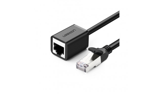 Kaablipikendus F/UTP CAT6 RJ45 isane - emane 3m NW112 UGREEN, must