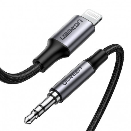 Kaabel IP Lightning male - 3.5mm male Aux 1m US315 UGREEN