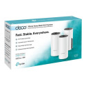TP-Link Deco M4 AC1200 Whole-Home Mesh Wi-Fi System MU-MIMO. 3-Pack