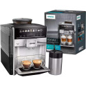 Siemens EQ.6 plus s300 TE653M11RW Bean to Cup Coffee Machine - Black&Silver