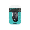 Logitech M500 Advanced Wired Mouse, USB Type-A, Optical, 4000 DPI, Black