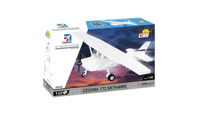 Blocks Cessna 172 Skyhawk 160k white