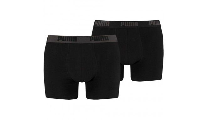 Bokserki męskie Puma Basic Boxer 2P czarne 521015001 230/888869 58 S