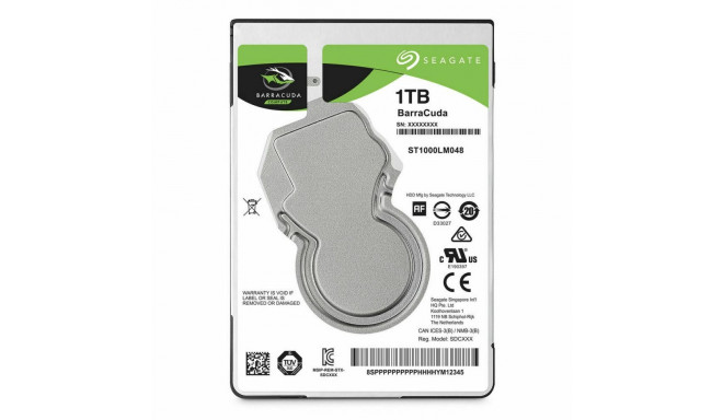Kõvaketas Seagate ST1000LM048 2,5" 1 TB 1 TB HDD