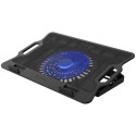 NATEC DIPPER 2 laptop cooling pad 43.9 cm (17.3&quot;) 650 RPM Black