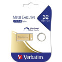 Verbatim Metal Executive - USB 3.0 Drive 32 GB - Gold