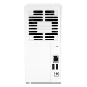 QNAP TS-233 NAS/storage server Mini Tower ARM Cortex-A55 2 GB QNAP QTS White