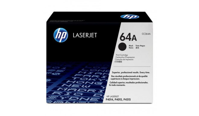 HP 64A Black Original LaserJet Toner Cartridge