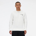 New Balance Classic Core Fleece Crew M MT03911WT sweatshirt (M)