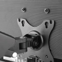 Techly ICA-LCD 514 monitori kinnitus / alus 68,6 cm (27") Laua Must