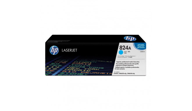 HP 824A tsüaan originaal LaserJet toonerikassett