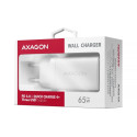 Axagon ACU-DPQ65W mobile device charger Universal White AC Fast charging Indoor