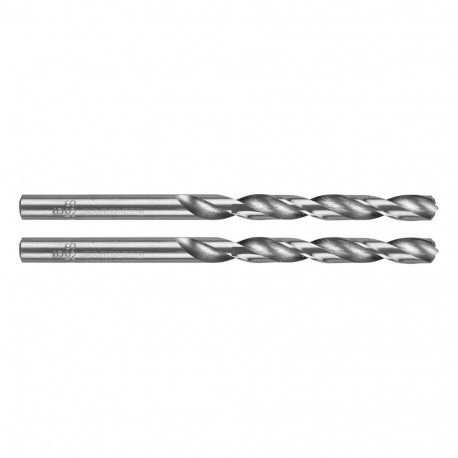 Metalli HSS puuriterad, DIN 338, 6 mm, 2 tk. (5 tk.)