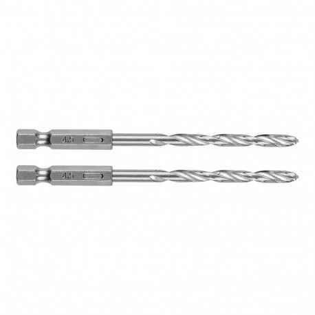 Wiertło do metalu Hex 4.5 mm, 2 szt. (5 tk.)