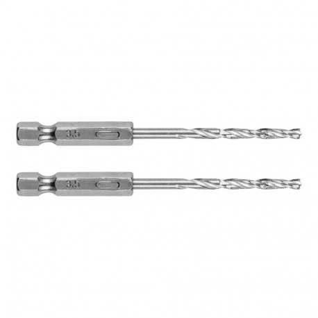 Wiertło do metalu Hex 3.5 mm, 2 szt. (5 tk.)