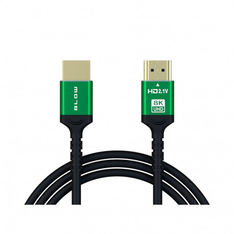 96-645# Przyłącze hdmi-hdmi 8k green proste 1m
