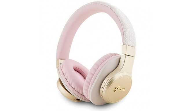 GUESS wireless headphones bluetooth GUBH604GEMP (4G Script) pink