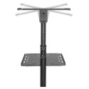 Mobile projector table