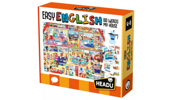 HEADU puslemäng Easy English Minu kodu, 100-sõnaline