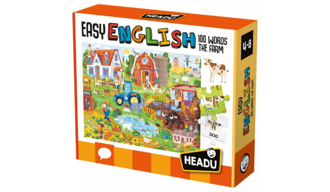HEADU puslemäng Easy English Talu, 100 sõna